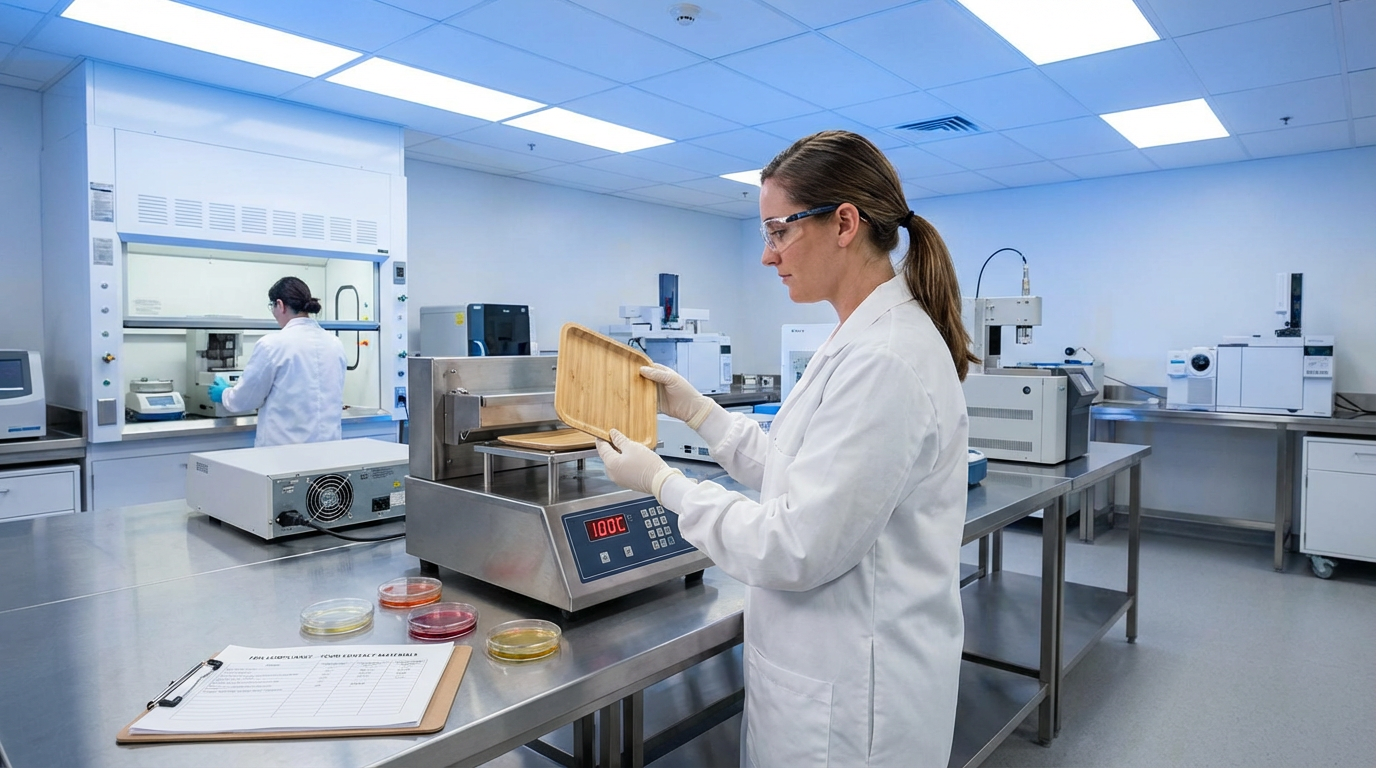 環保餐具的 FDA 食品接觸材料認證流程與測試項目