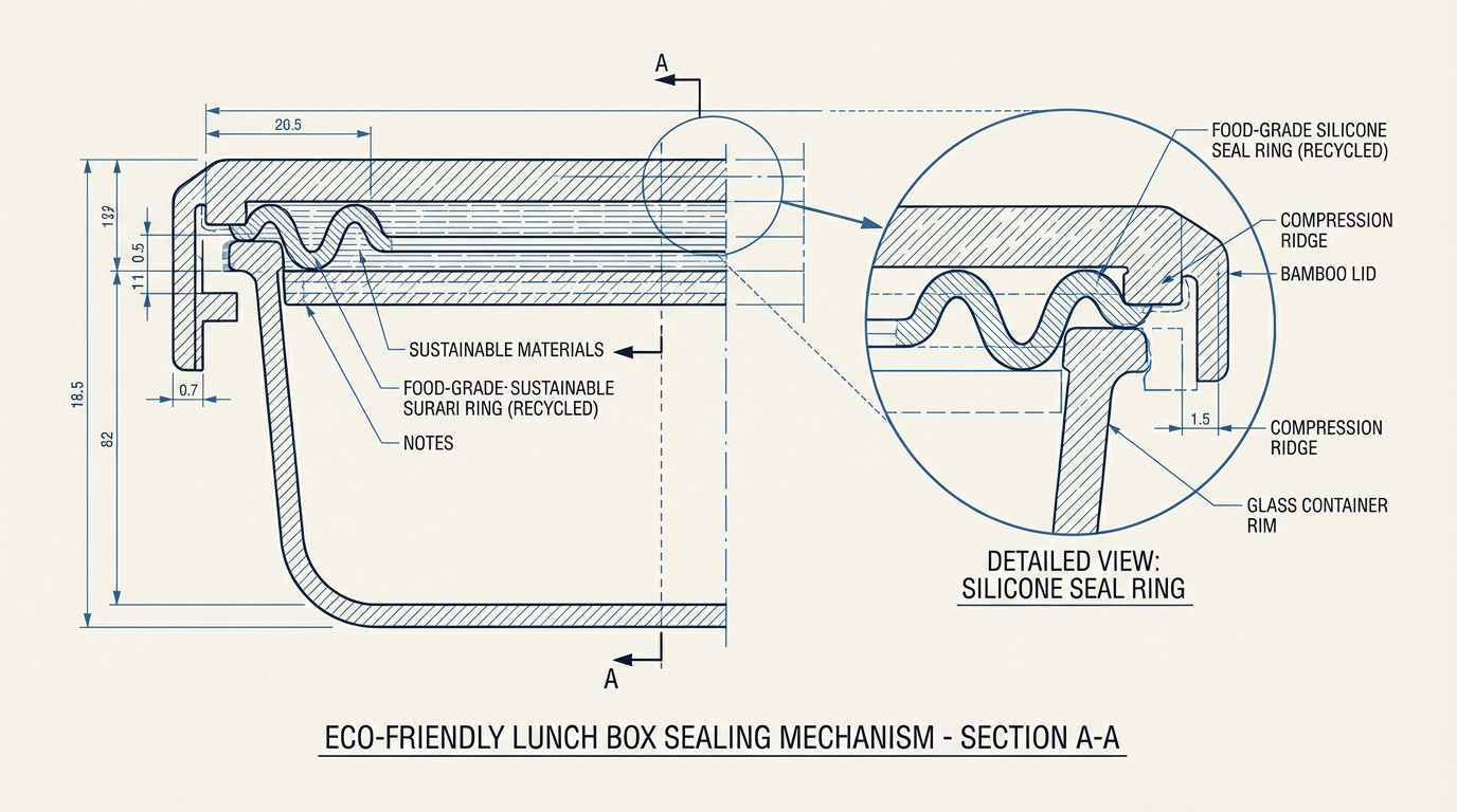 便當盒的密封結構設計與漏液測試標準