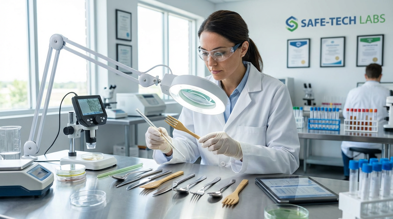 環保餐具的材質安全性檢測:企業採購必知的 FDA、LFGB 與 GB 標準差異