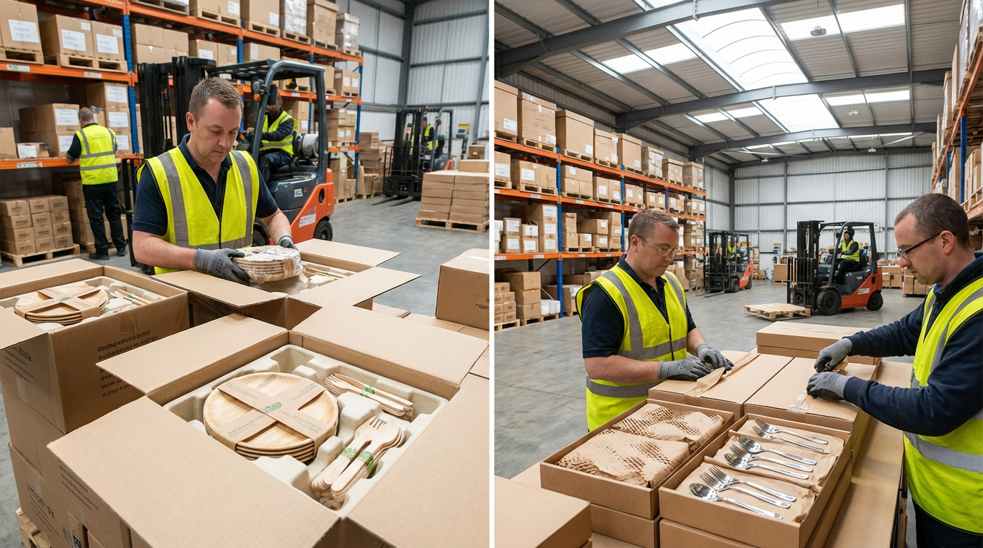 環保餐具的包裝設計與物流保護:如何降低運輸損損與成本