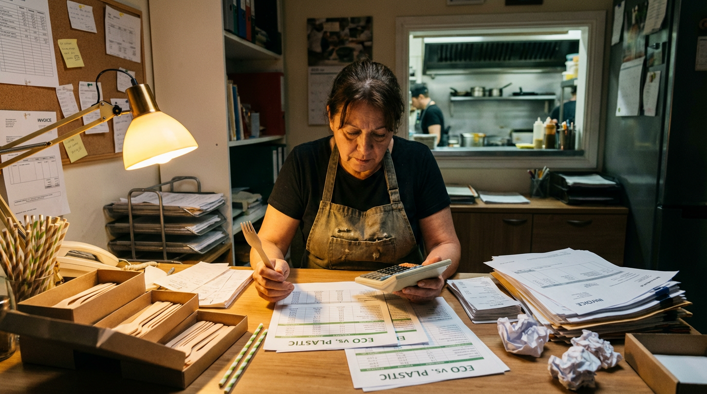 中小型食肆轉用環保餐具的成本控制方案